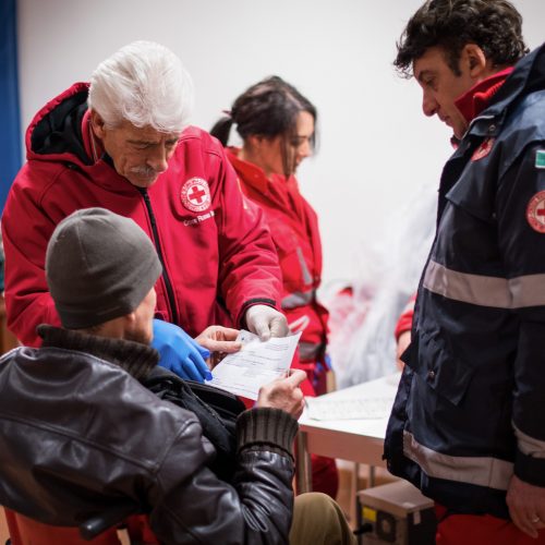 Sportello Di Ascolto Per Povertà Estrema. Sociale.Croce Rossa Italiana - Comitato Area Metropolitana Di Roma Capitale.