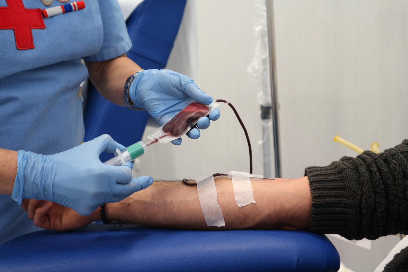 Raccolta e Donazione Sangue.Croce Rossa Italiana - Comitato Area Metropolitana di Roma Capitale.