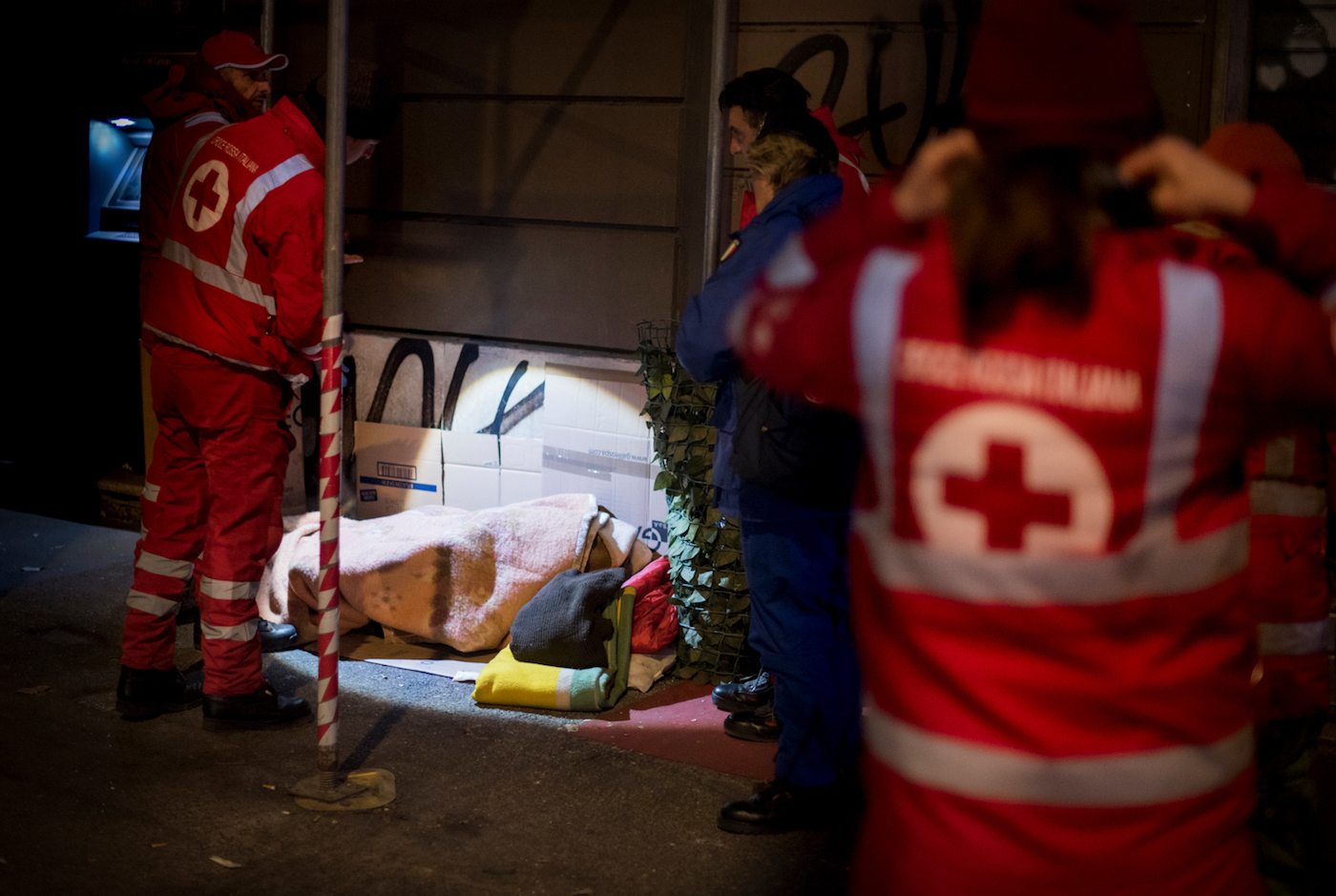 Attività Unità di strada. SASFID.Croce Rossa Italiana - Comitato Area Metropolitana di Roma Capitale